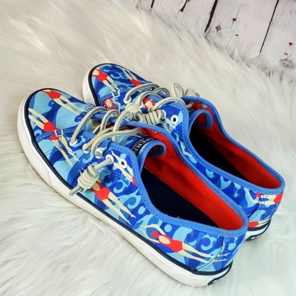 Sperry Women's Top-Sider Seacoast Swimmer Shoe Limited Edition Summer Blue 6.5 - Picture 13 of 17